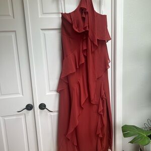 Azazie “Velma” Terracotta Dress Size 16